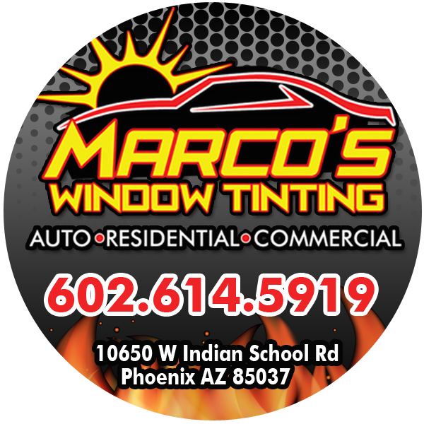 Marcos window Tinting logo