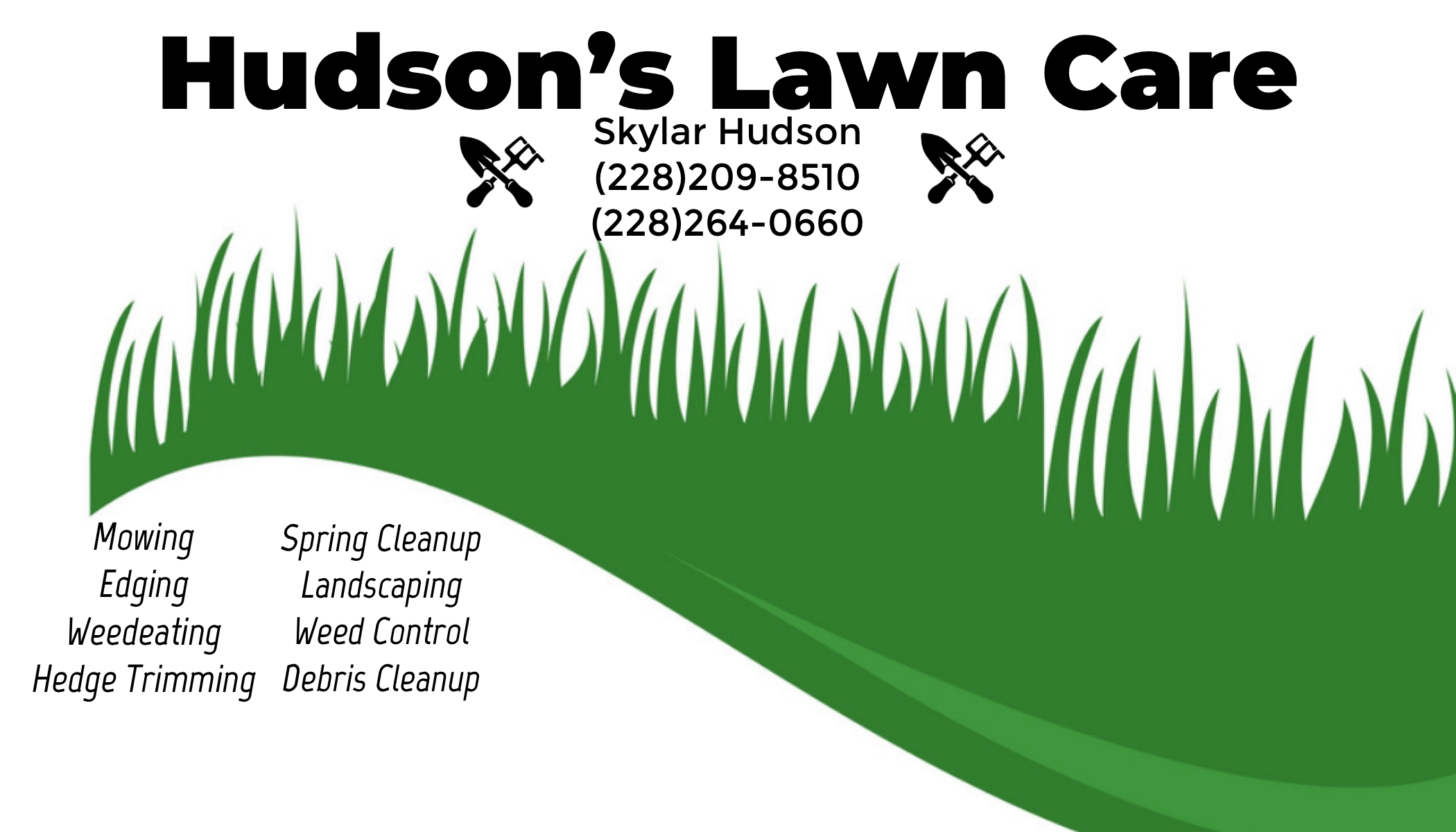 Hudsons Landscape logo
