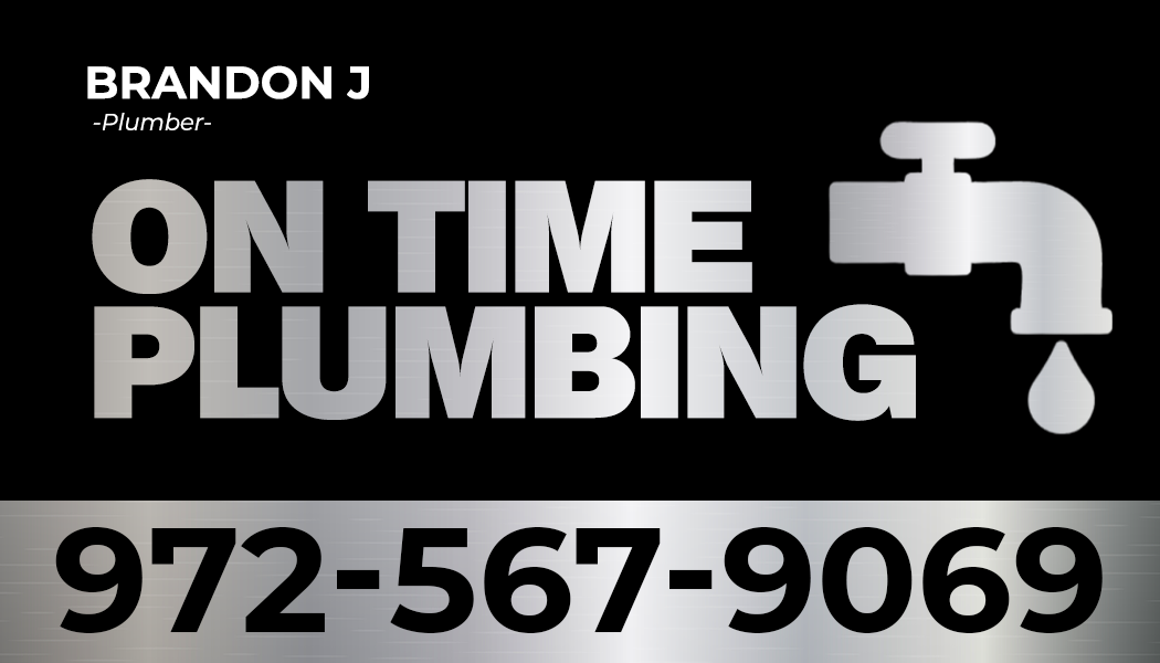 On Time Plumbing logo
