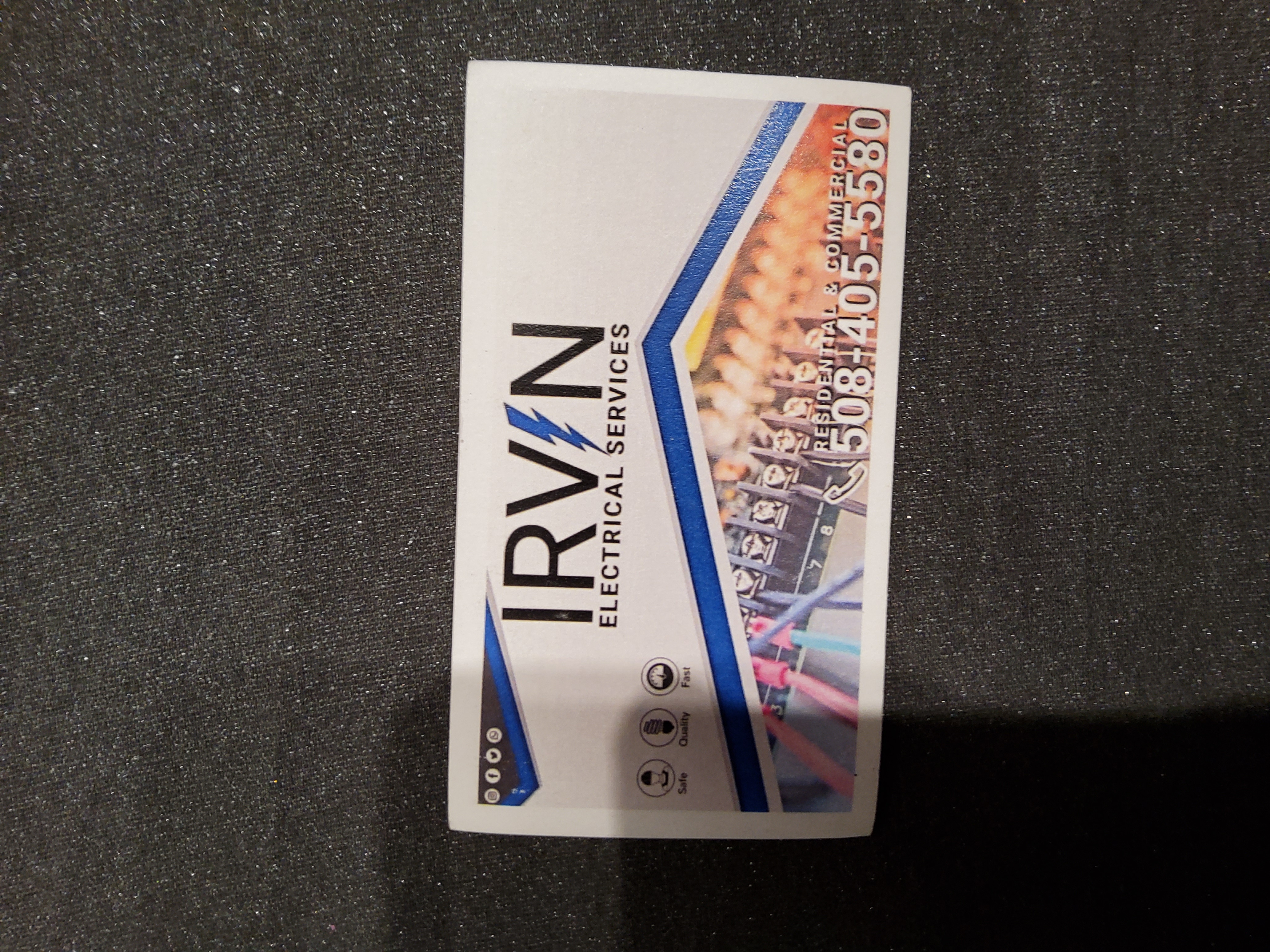 Irvin Electrical services logo
