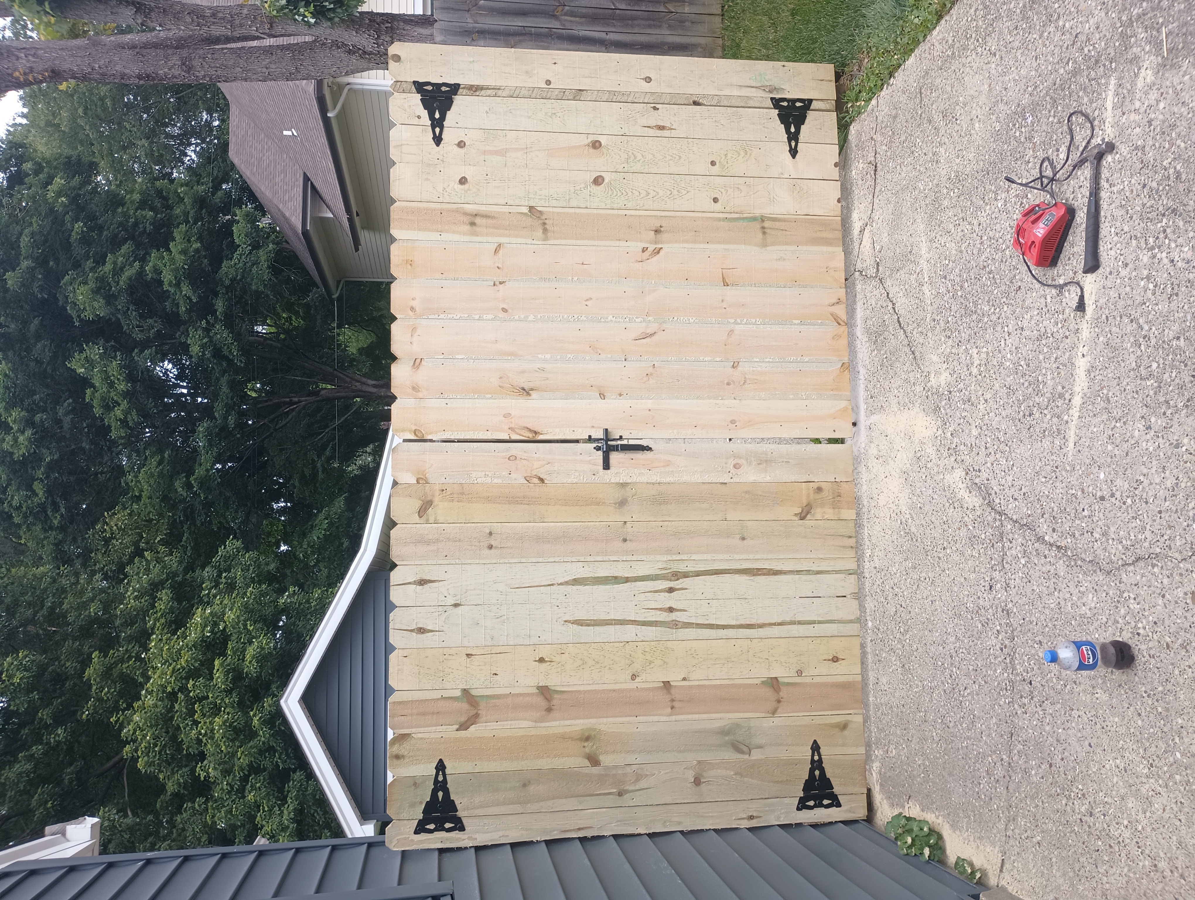 Woods fence company logo