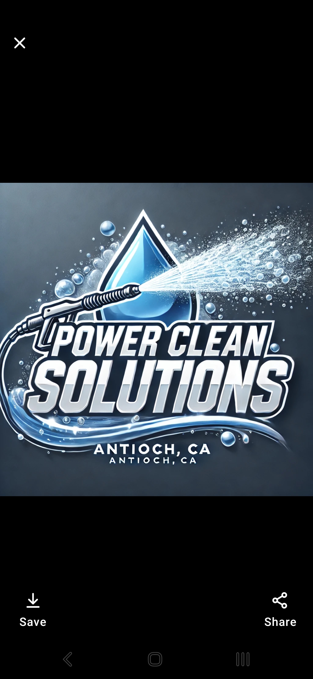 Power clean solutions logo