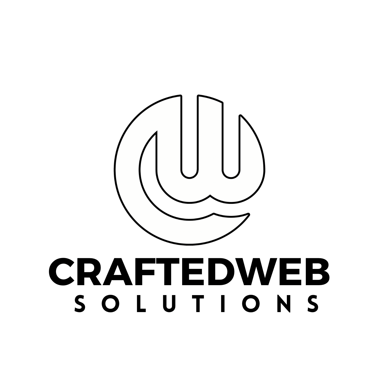 CraftedWeb Solutions logo