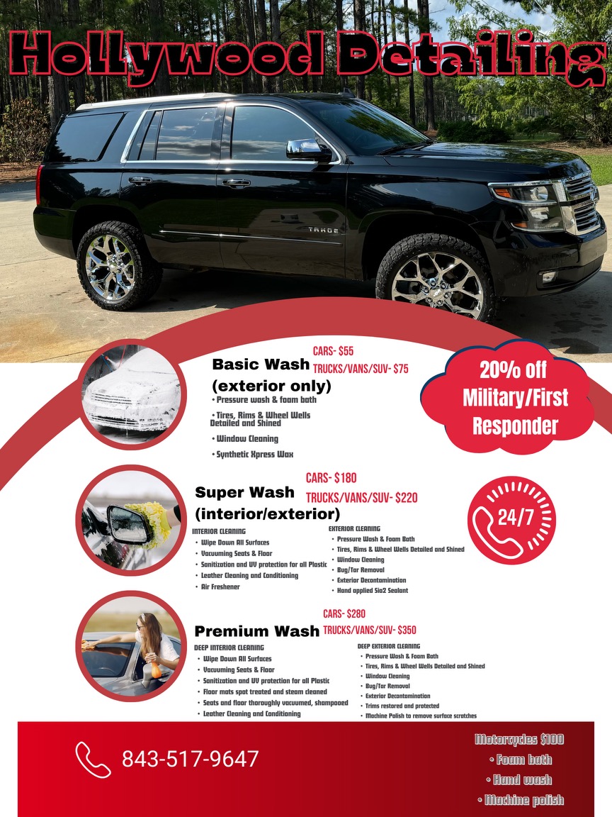Hollywood Detailing Services & More logo
