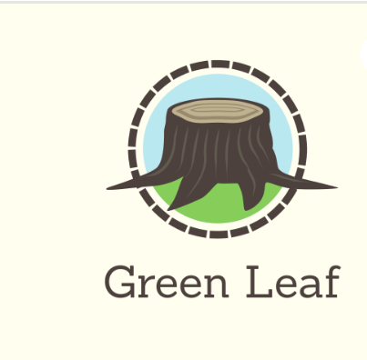 Green leaf logo