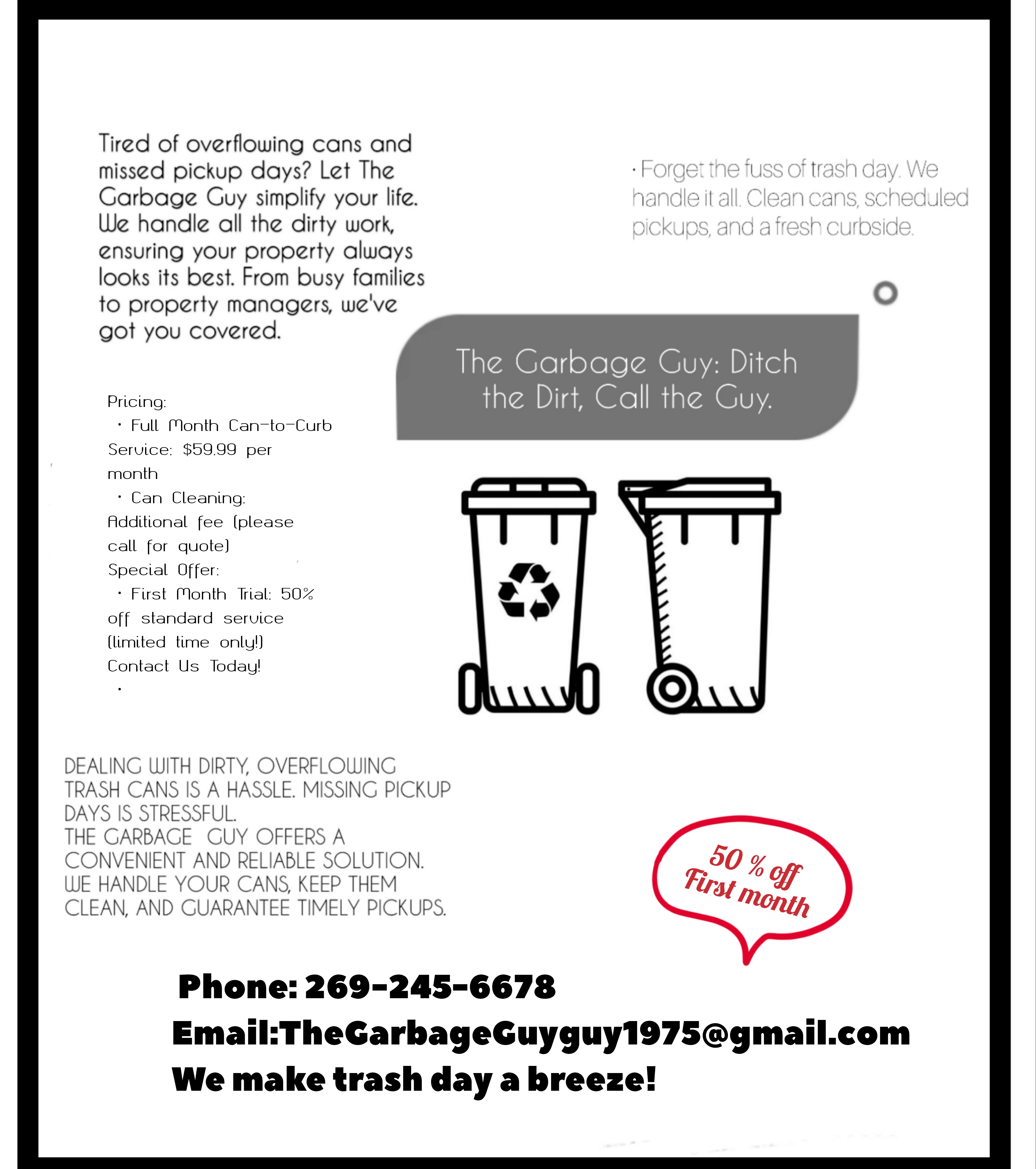 The Garbage Guy logo