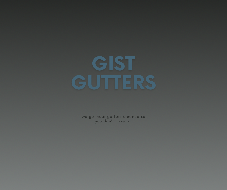 Gist gutter cleaning & unclogging logo