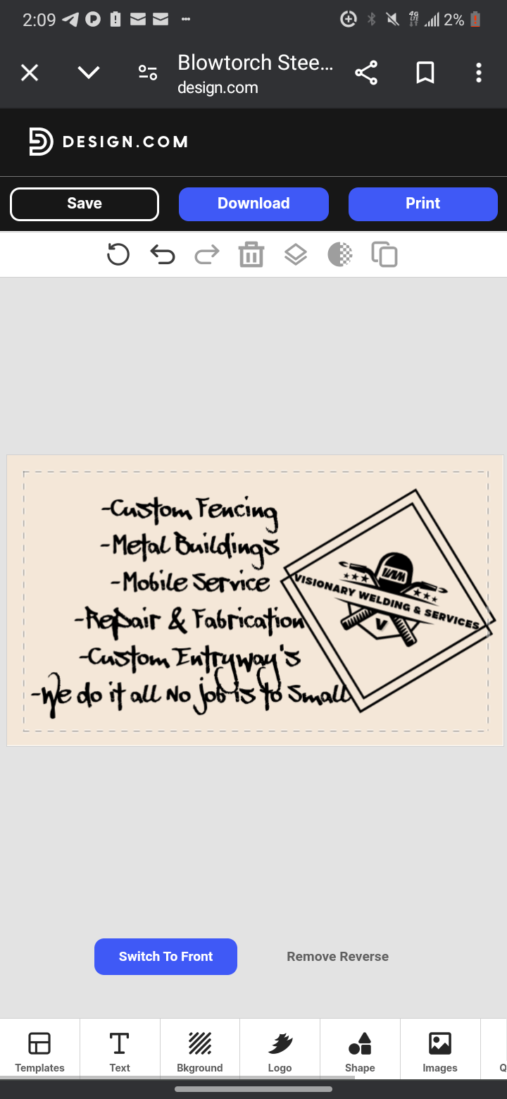 Avatar for Visionary Welding & Services