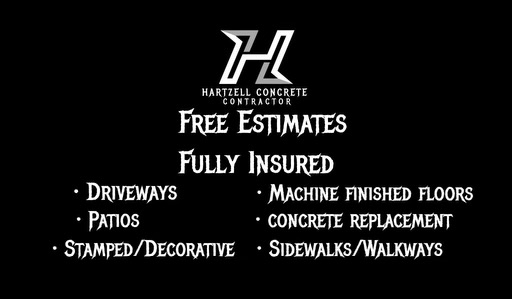 Hartzell concrete contractor LLC logo