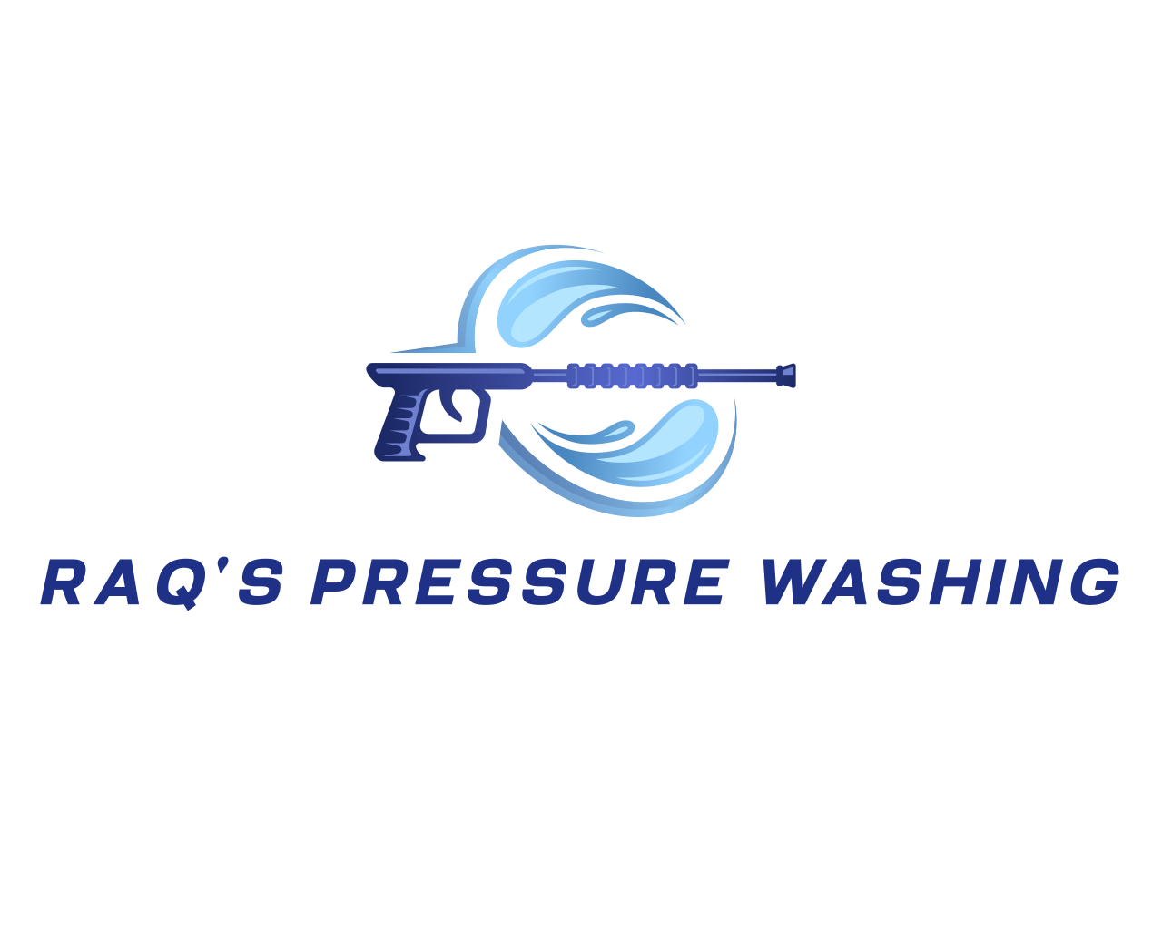 RAQ's Pressure Washing logo