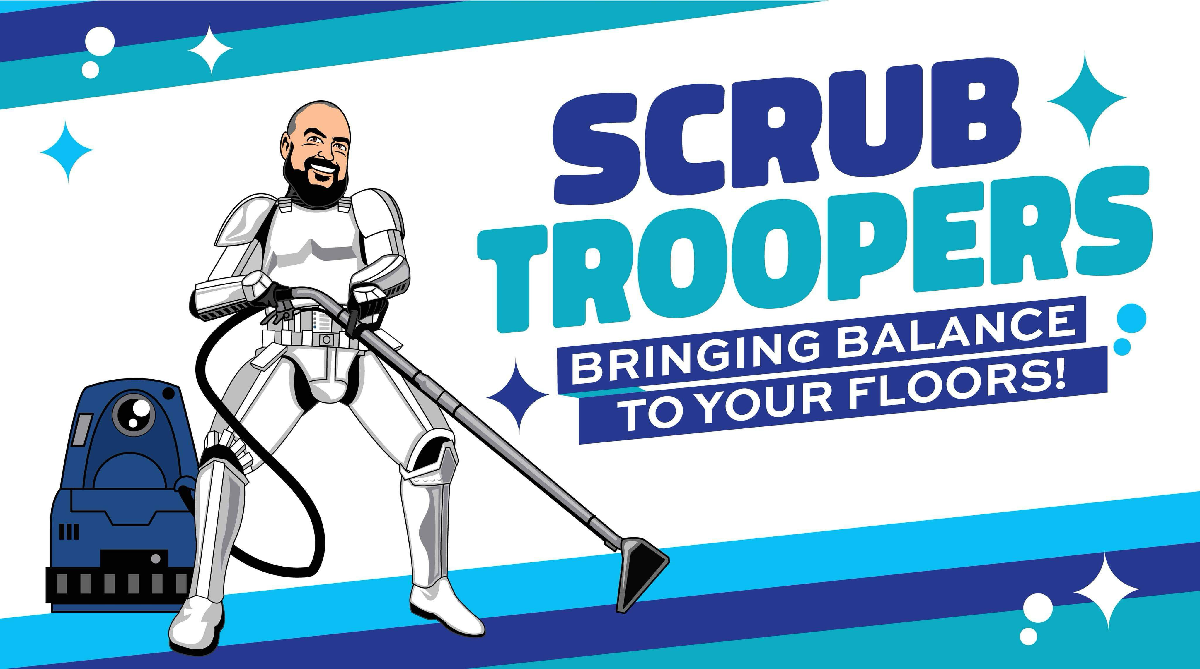 Scrub Troopers Carpet Cleaning logo