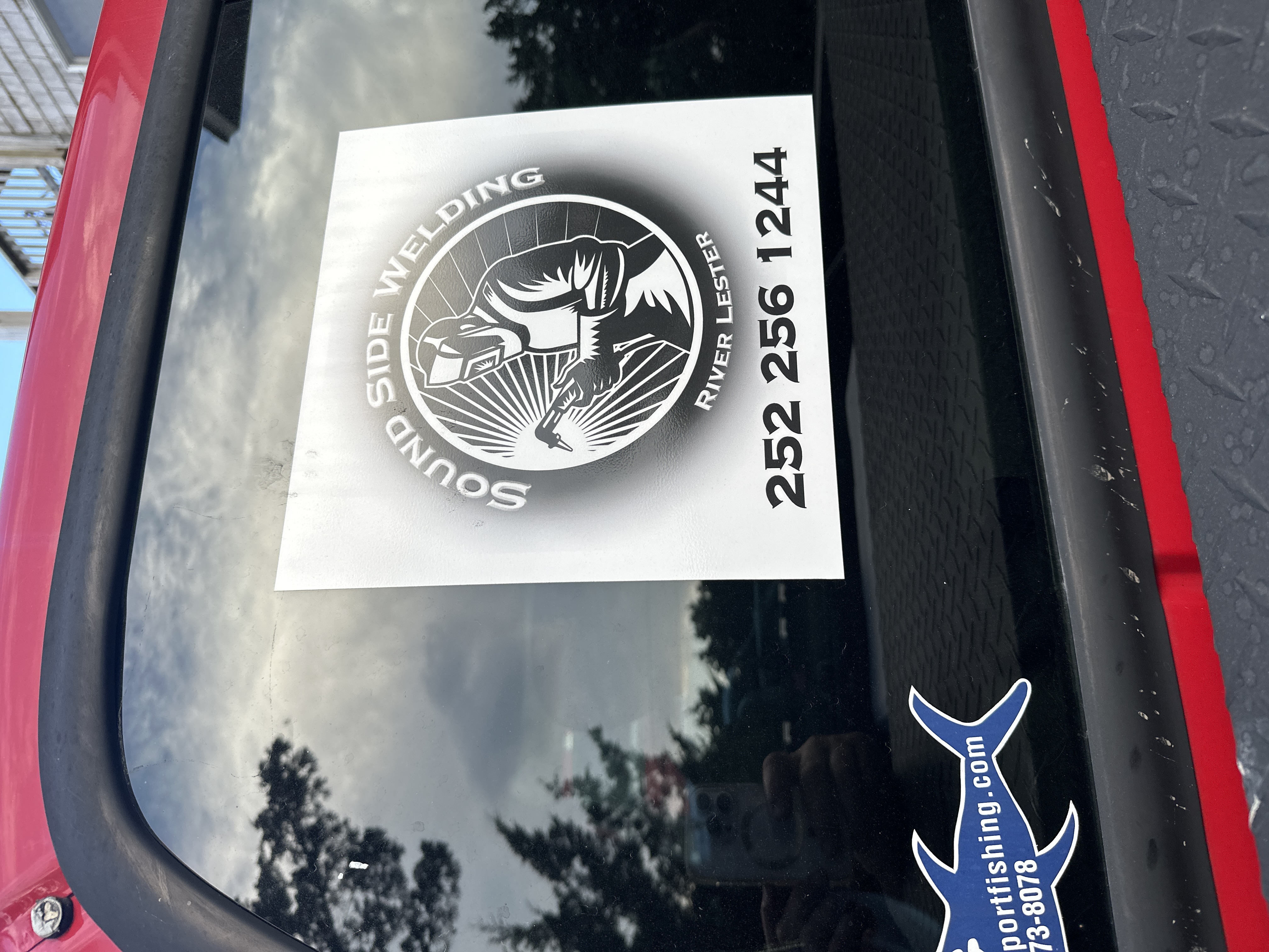 Soundside welding logo