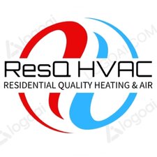 RESQ HVAC RESIDENTIAL QUALITY HVAC logo