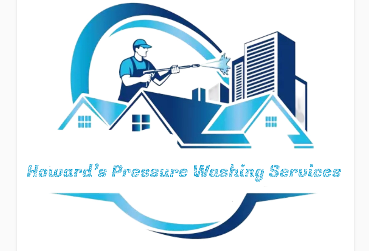 Logo for Howard’s pressure washing llc