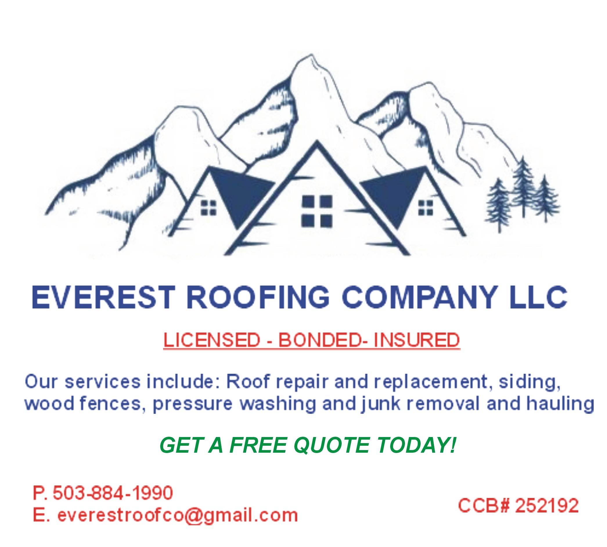 Everest Roofing Company LLC logo