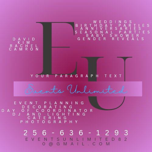 Events Unlimited logo