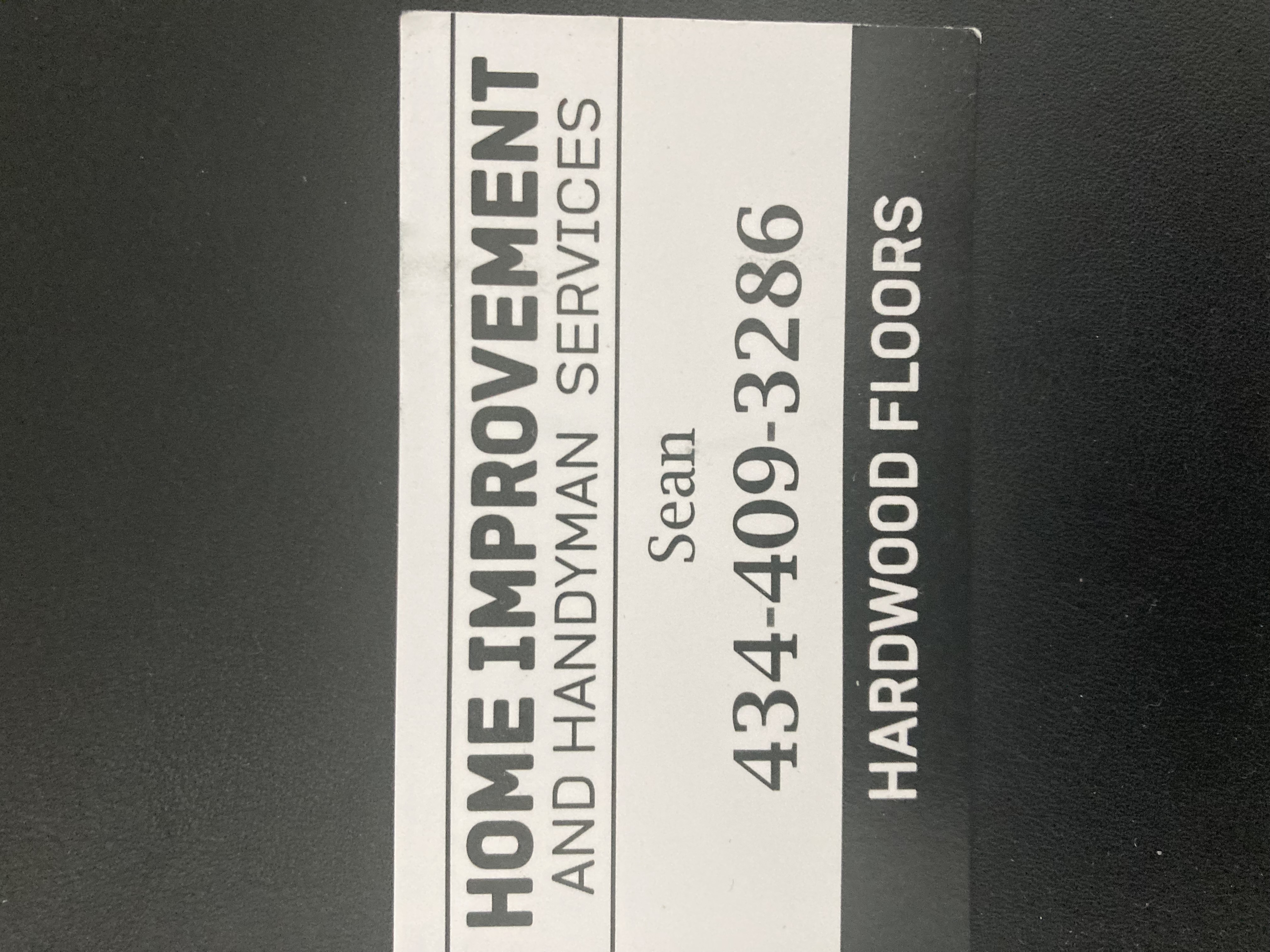 Home improvement and handyman services logo