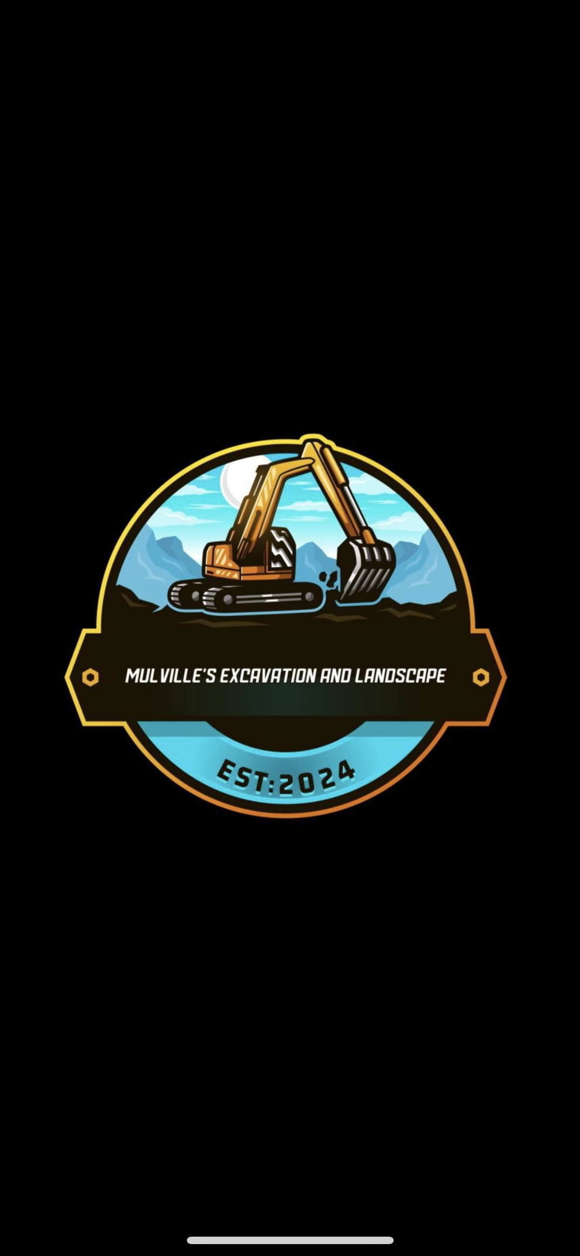 Mulvilles excavation and landscaping logo