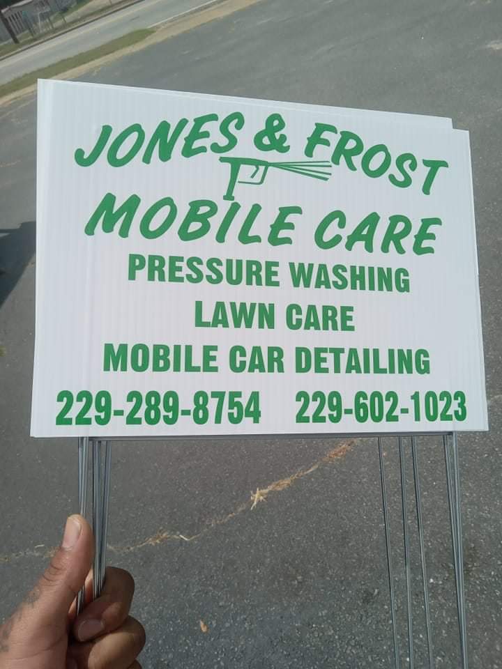 Jones and frost logo