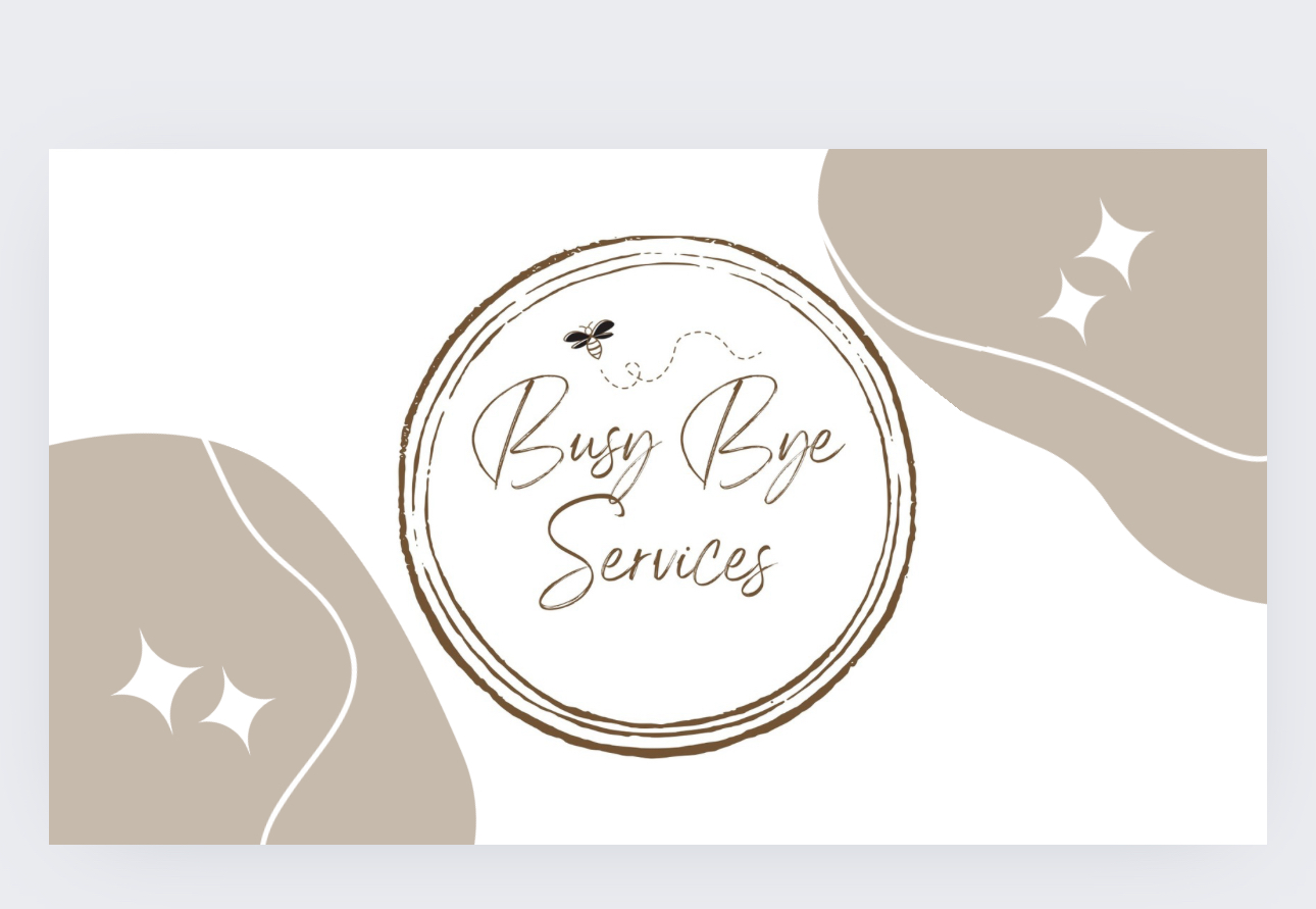 Busy Bye Services logo