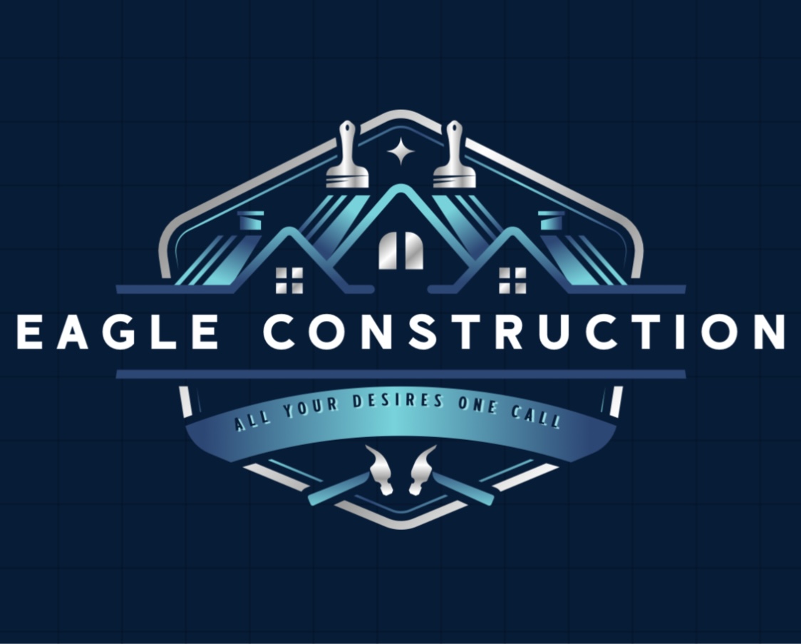 Eagle construction logo