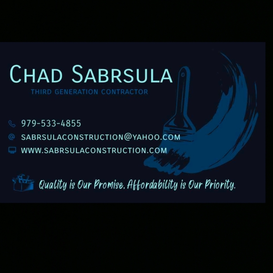Sabrsula Construction logo