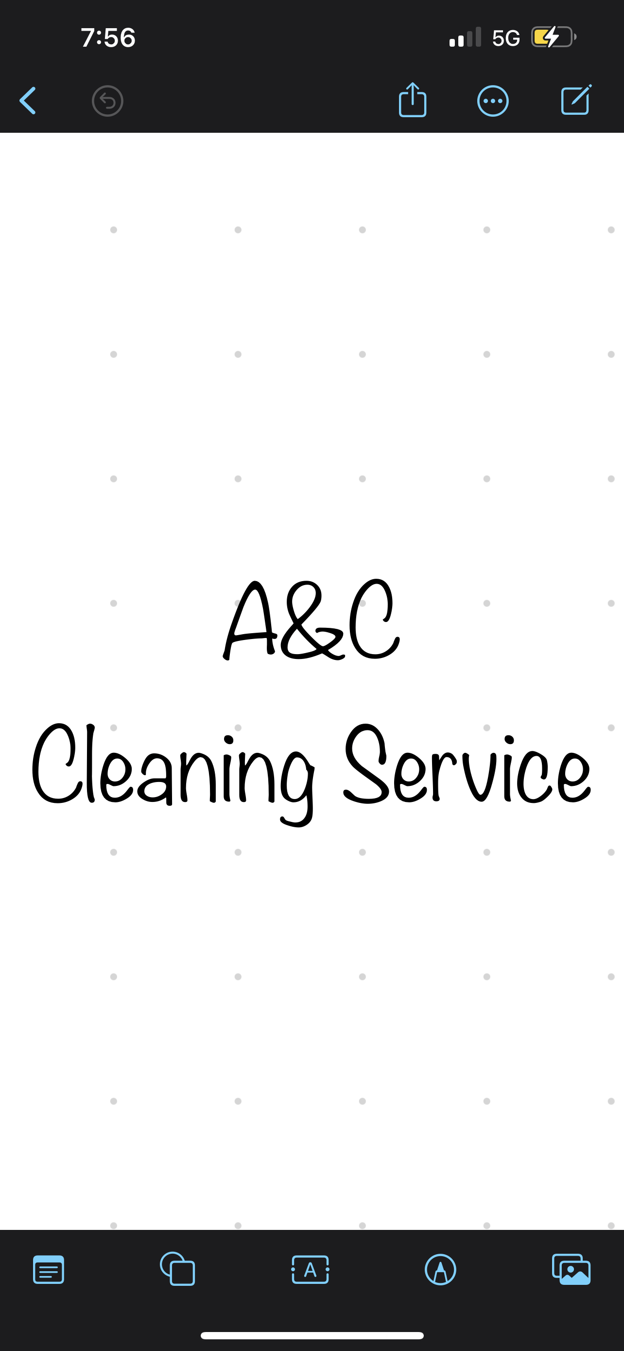 A&C Cleaning Service logo