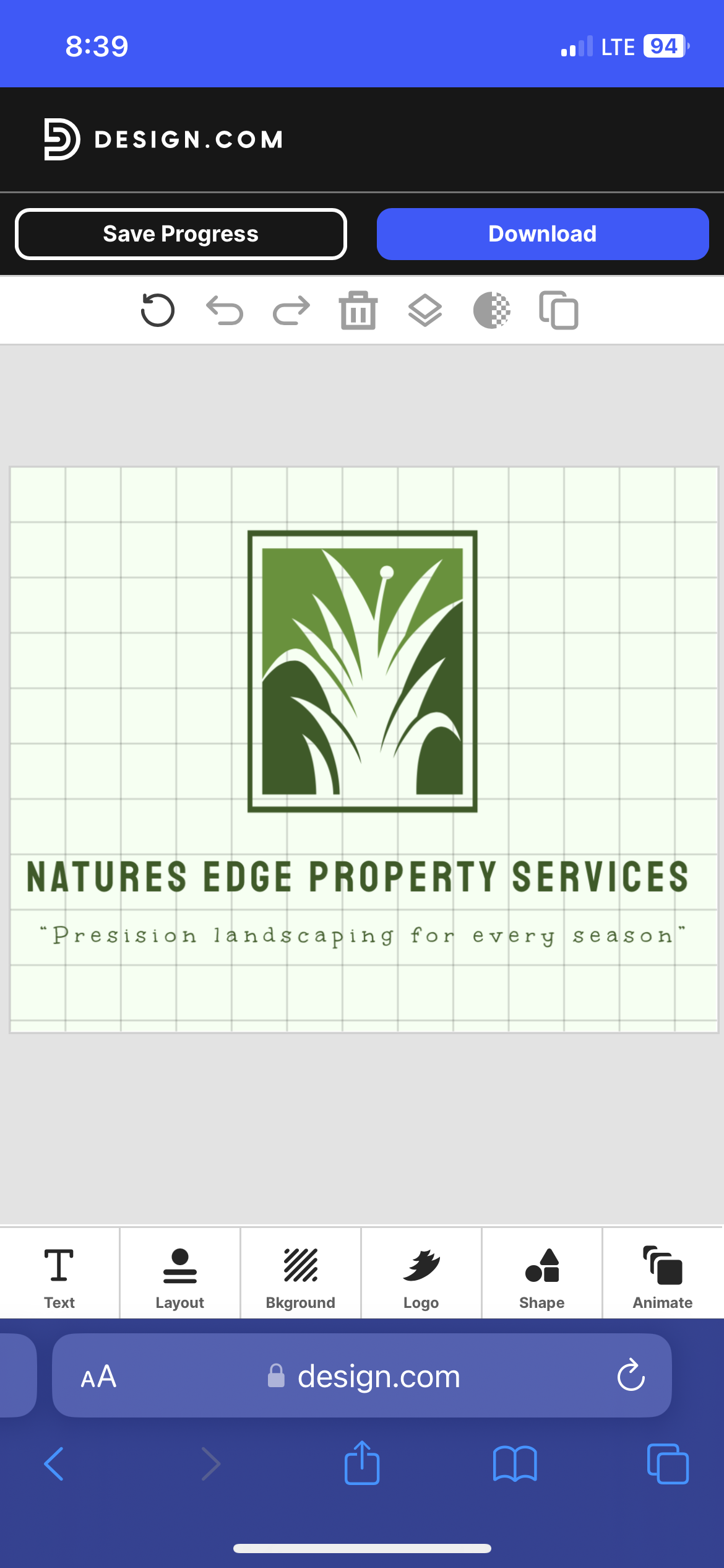 Nature’s Edge Property Services logo