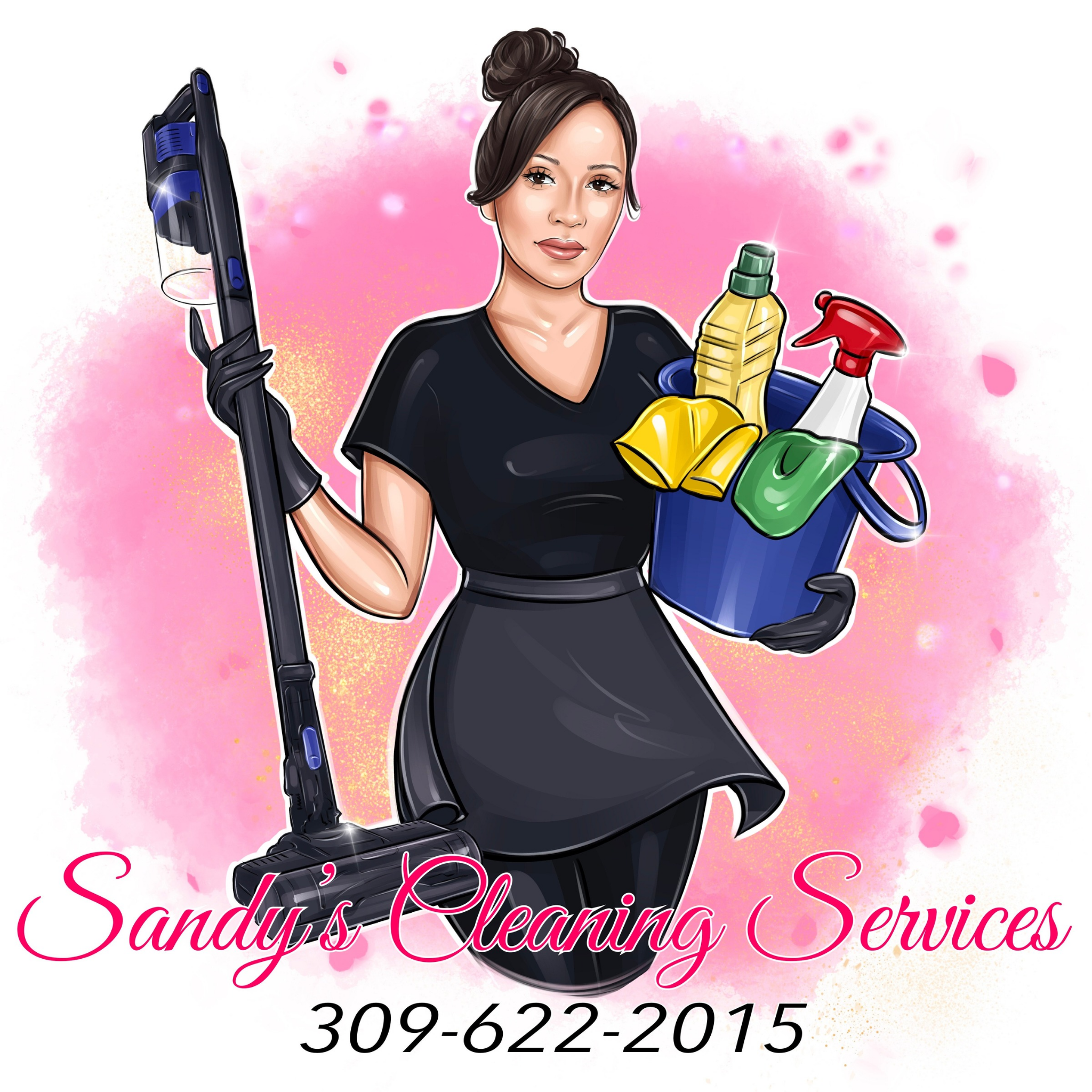 Sandy's cleaning services logo