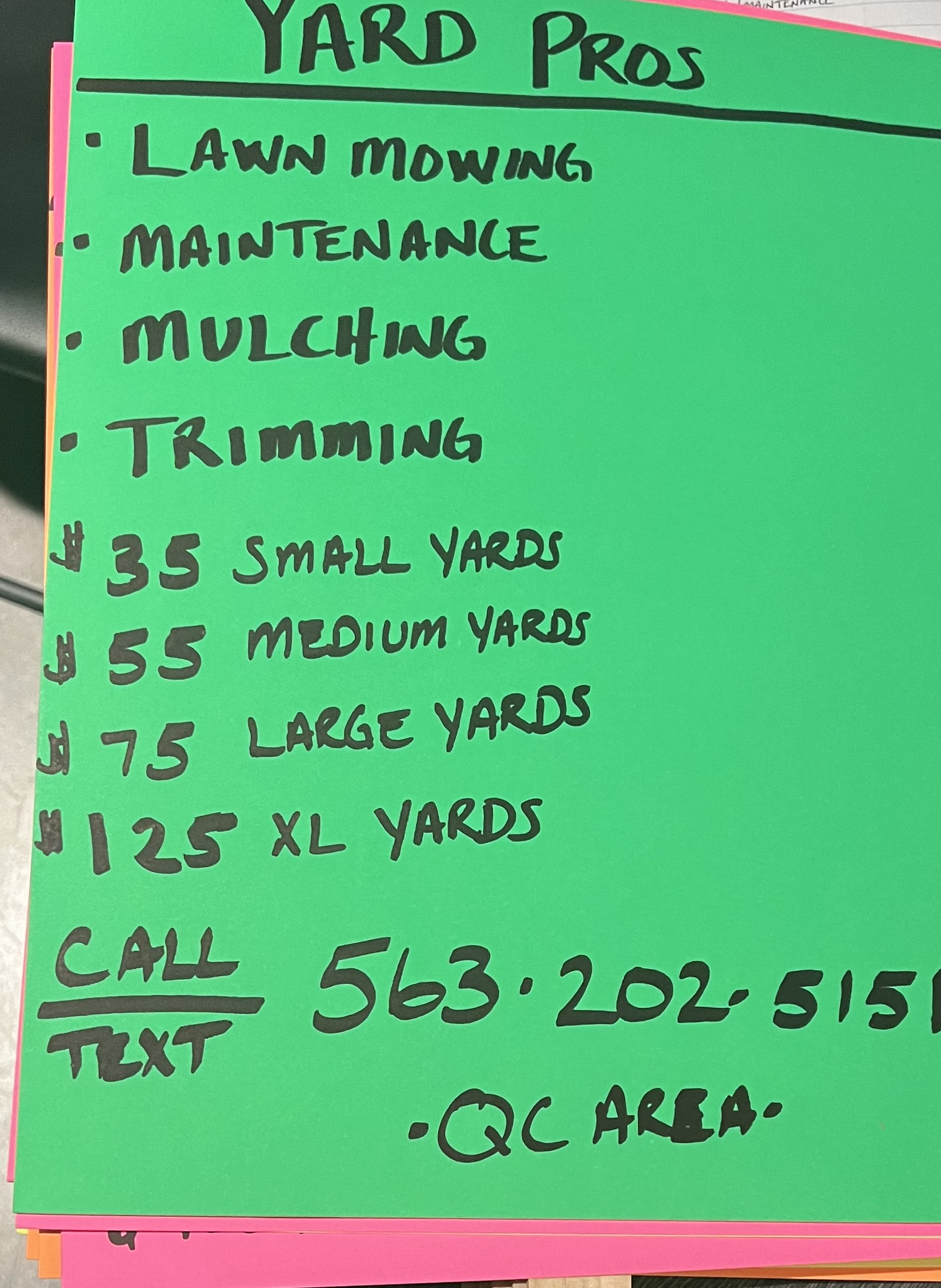 Yard Pros logo