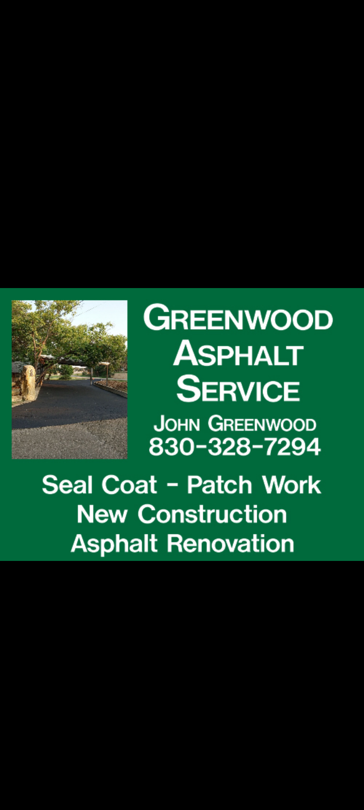 Greenwood Asphalt Services logo