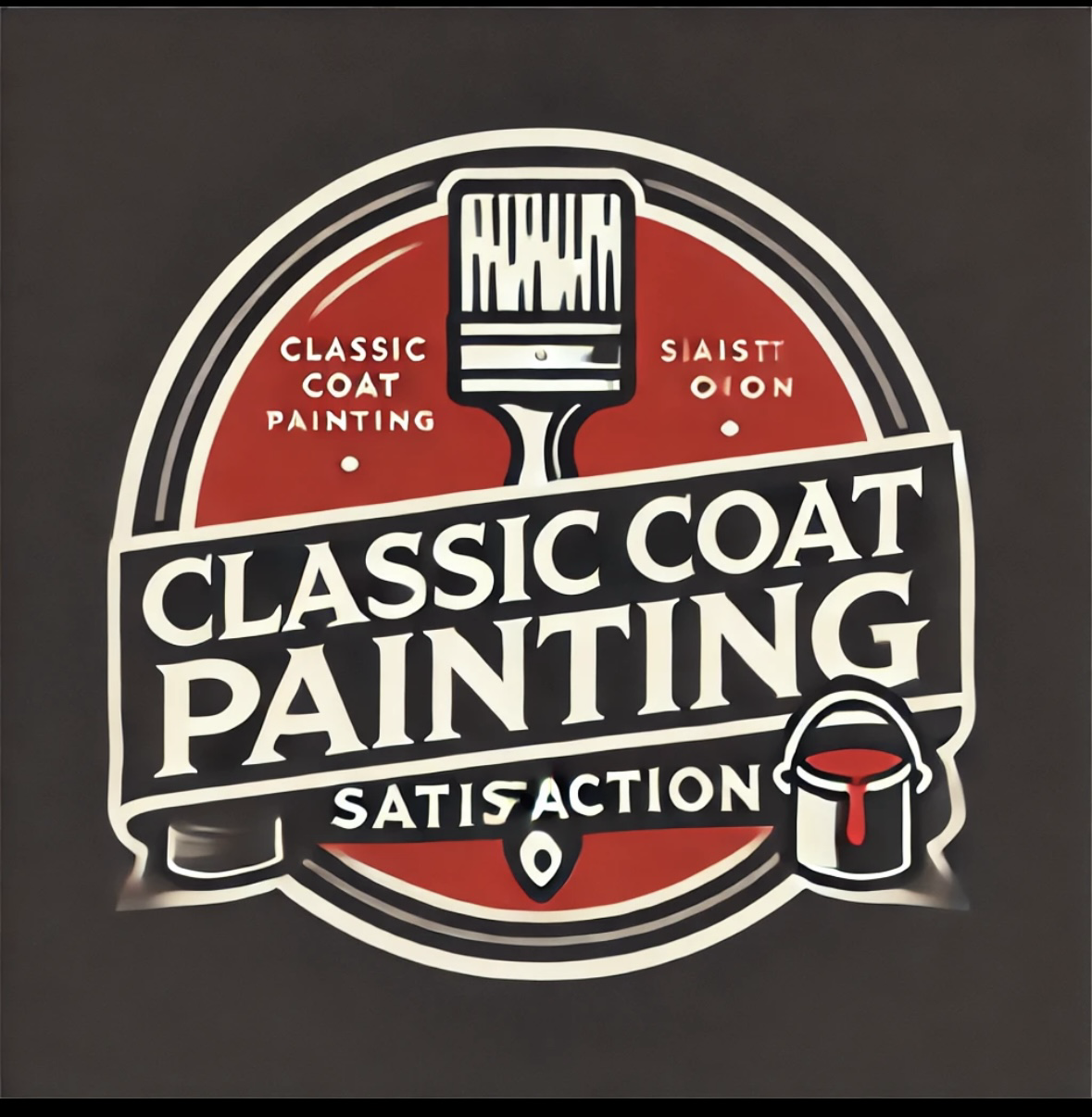 Classic coat  painting logo