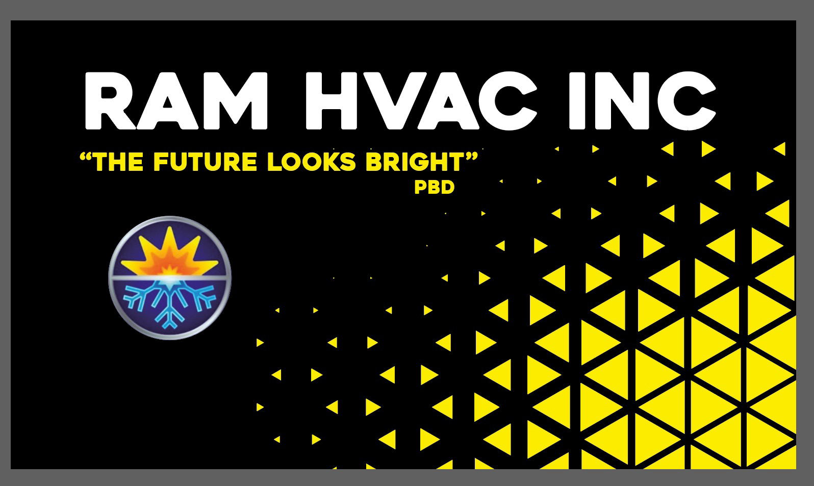 Logo for RAM HVAC