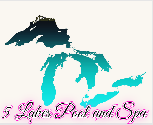 5 lakes pool and spa logo