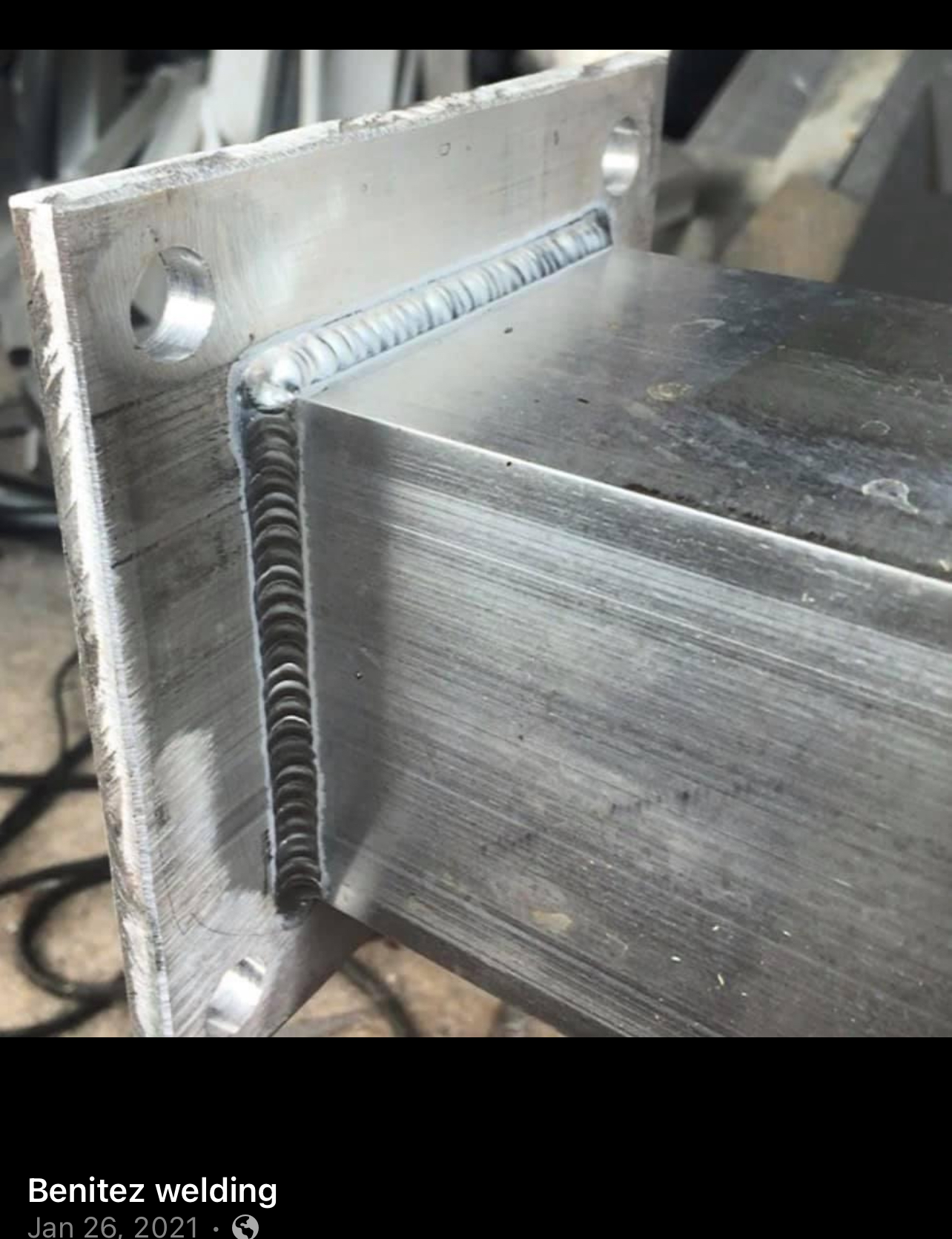 Benitez welding logo