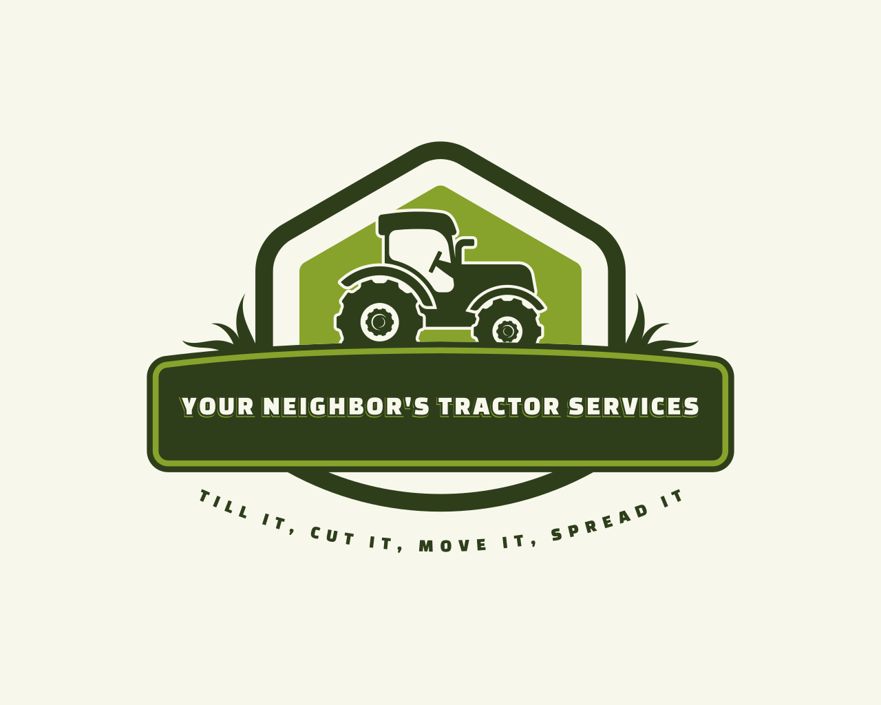 Your Neighbor's Tractor Service, DBA logo