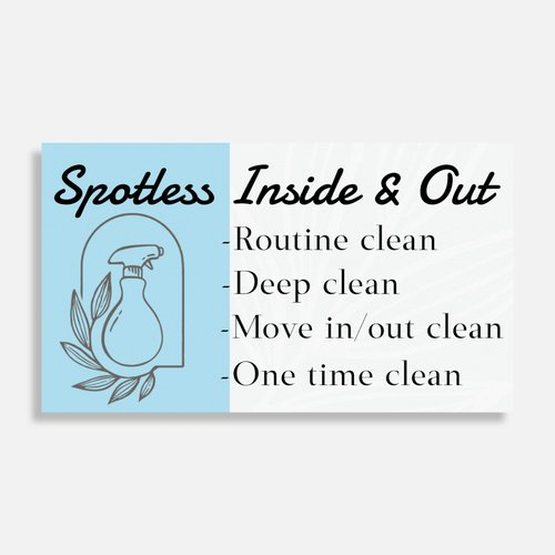 Spotless inside and out logo