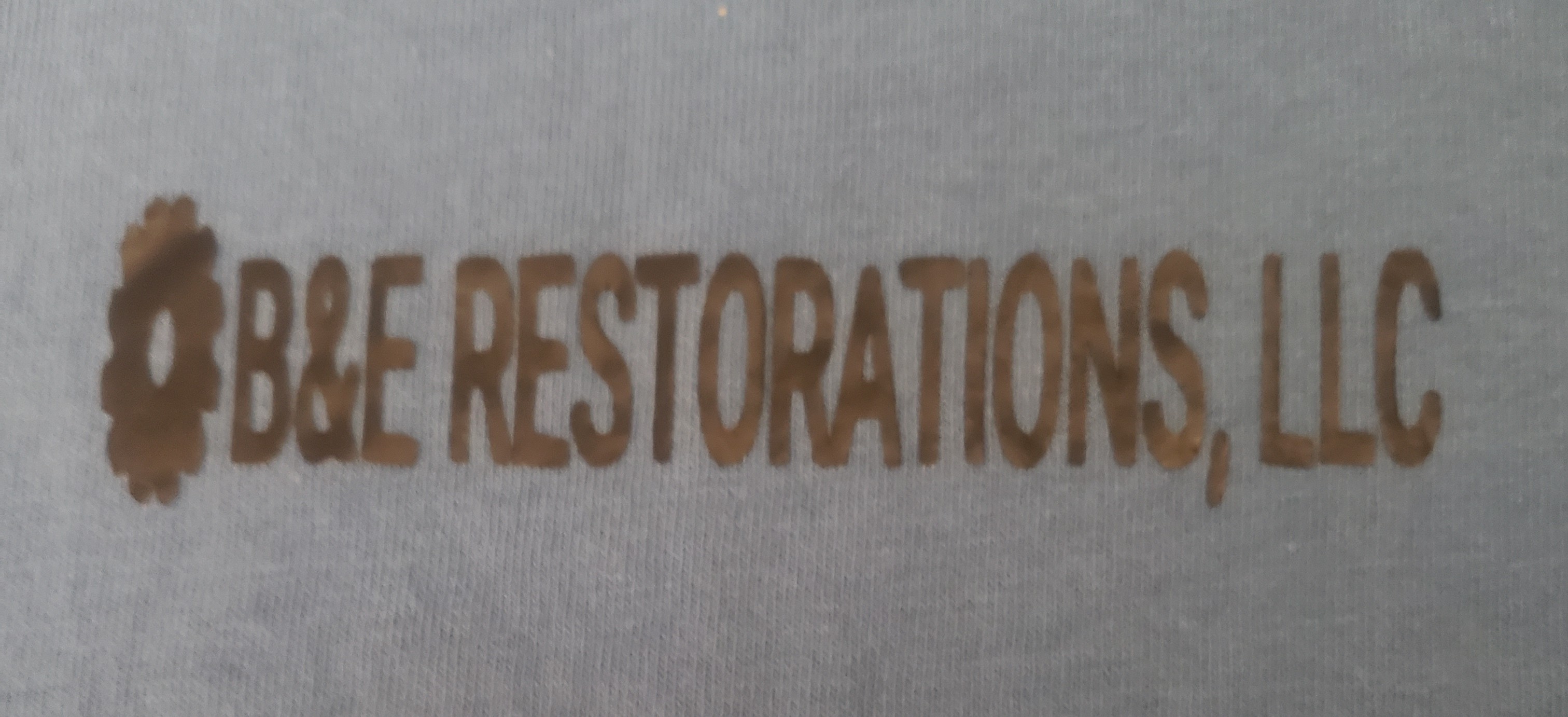 B & E Restorations LLC logo