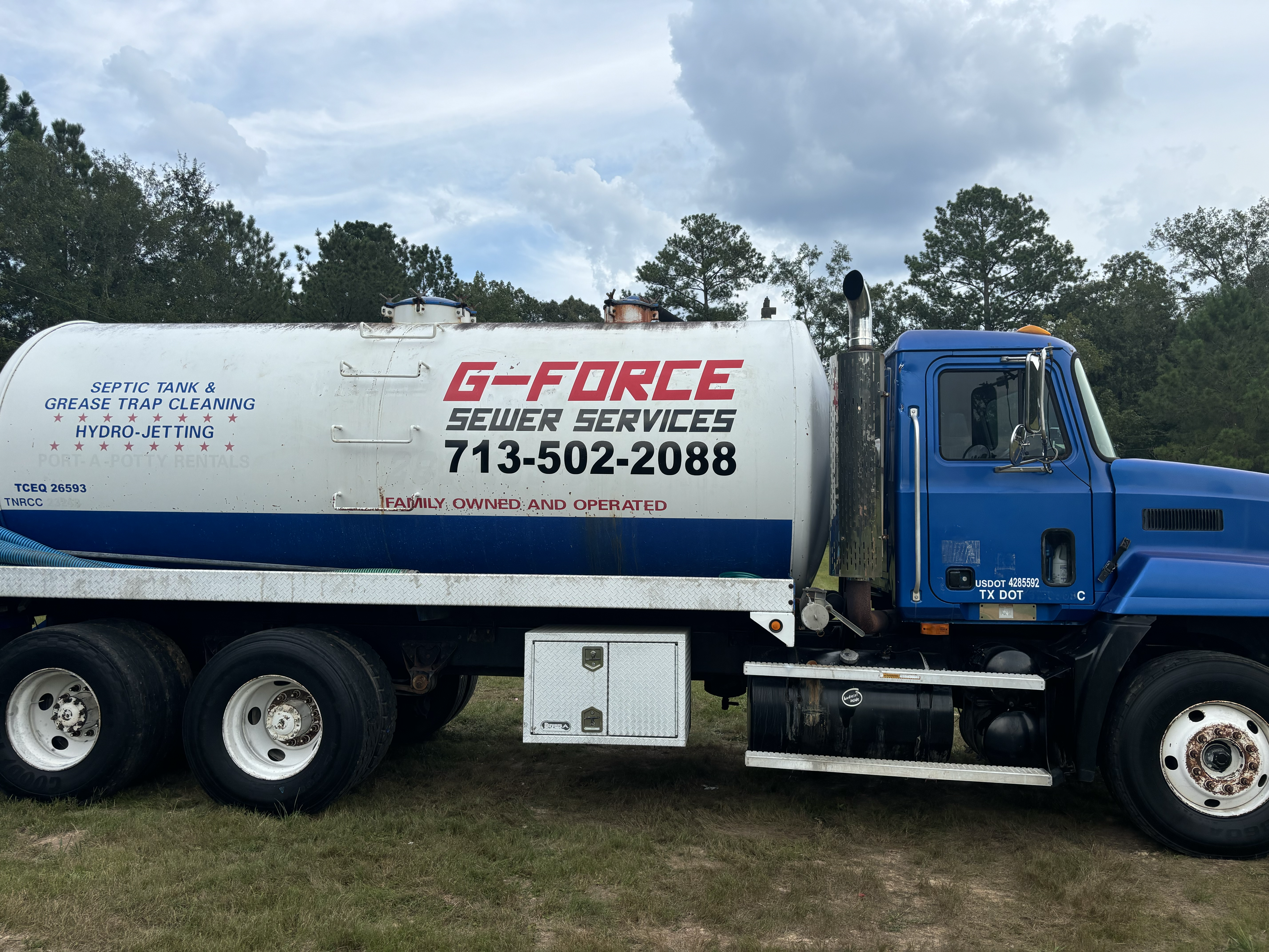 G-Force Sewer Services logo