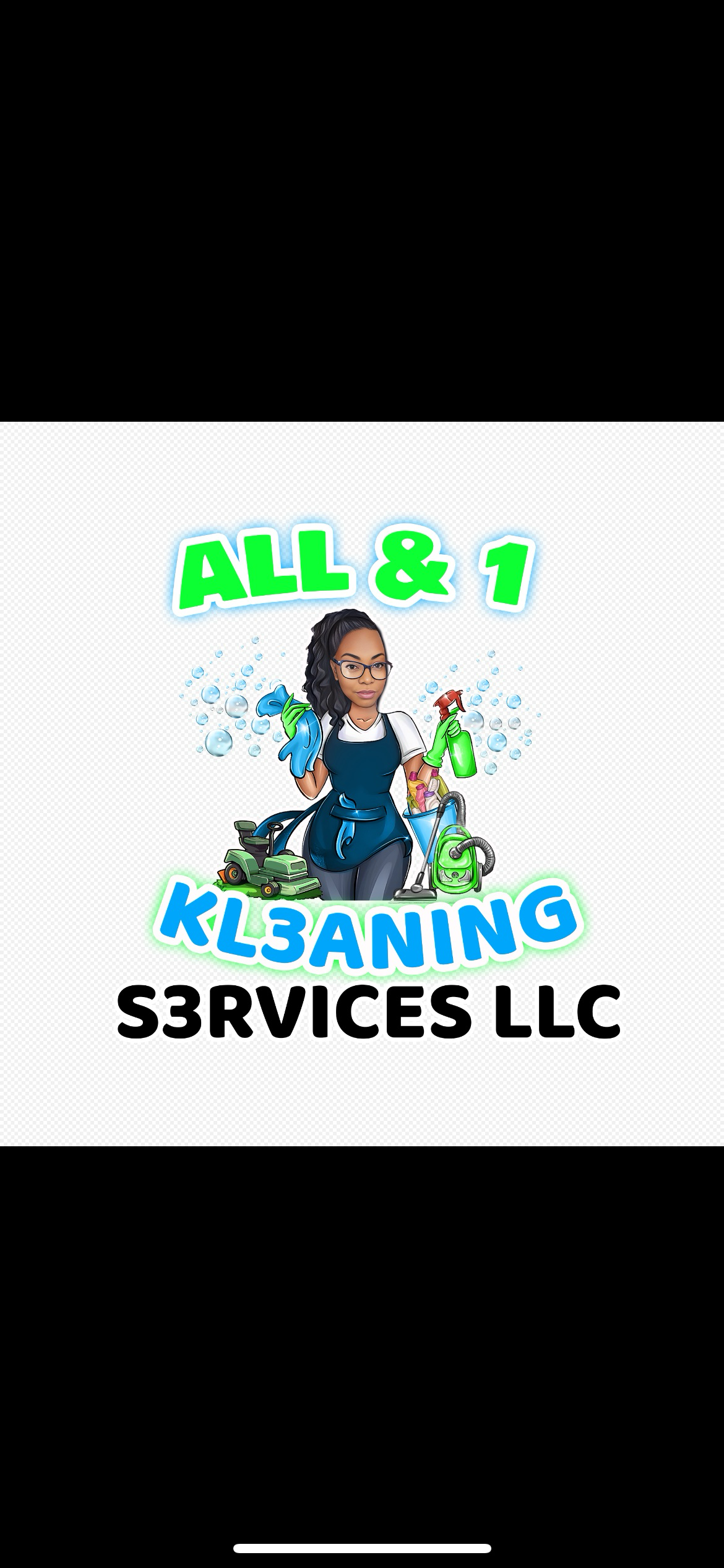 All & 1 Kl3aning S3rvice logo