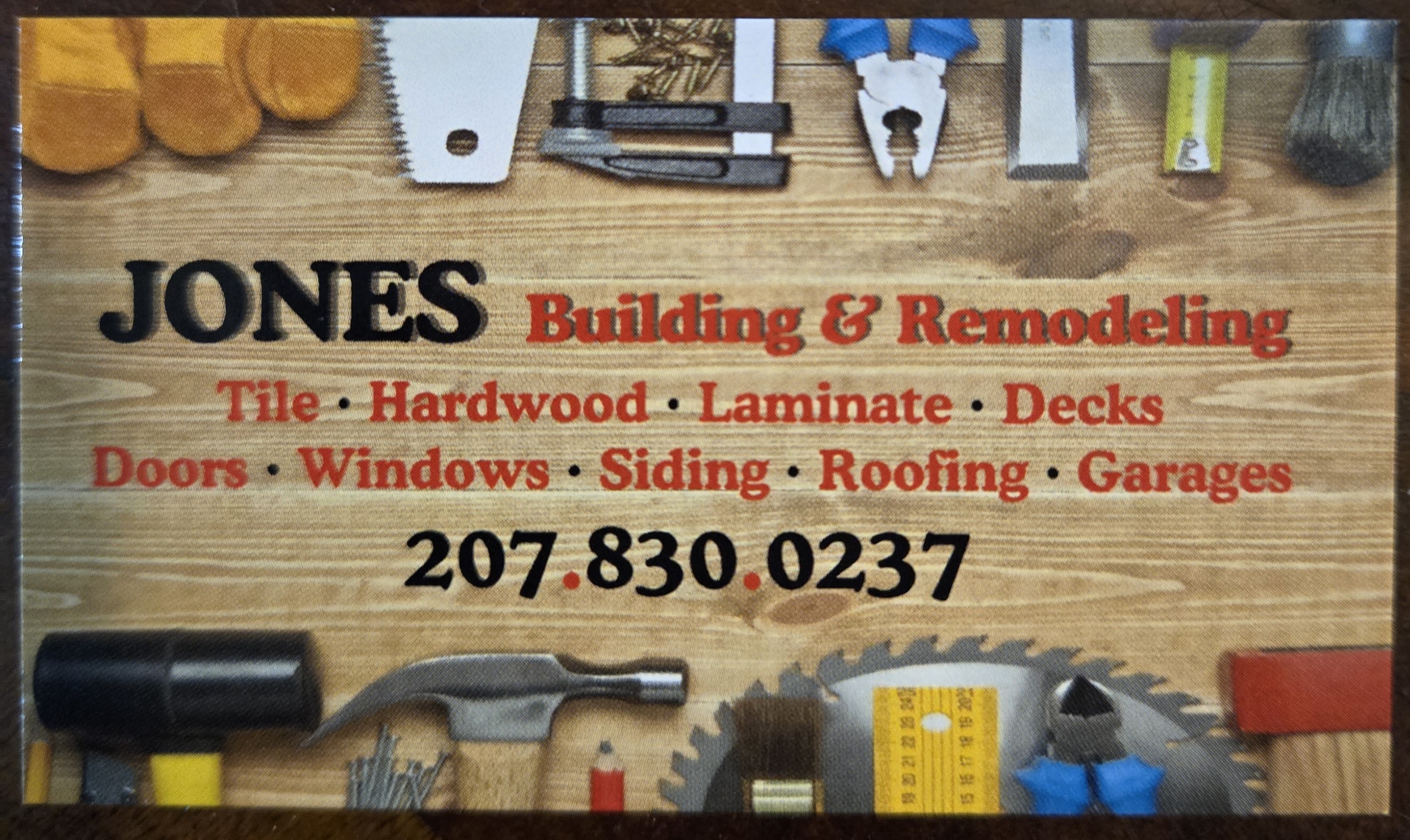 Jones Building & Remodeling logo