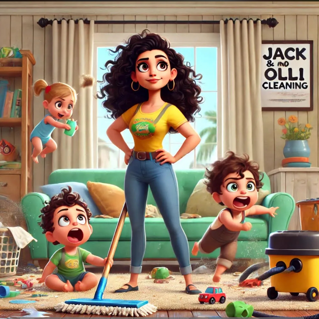 Jack and Olli Cleaning logo