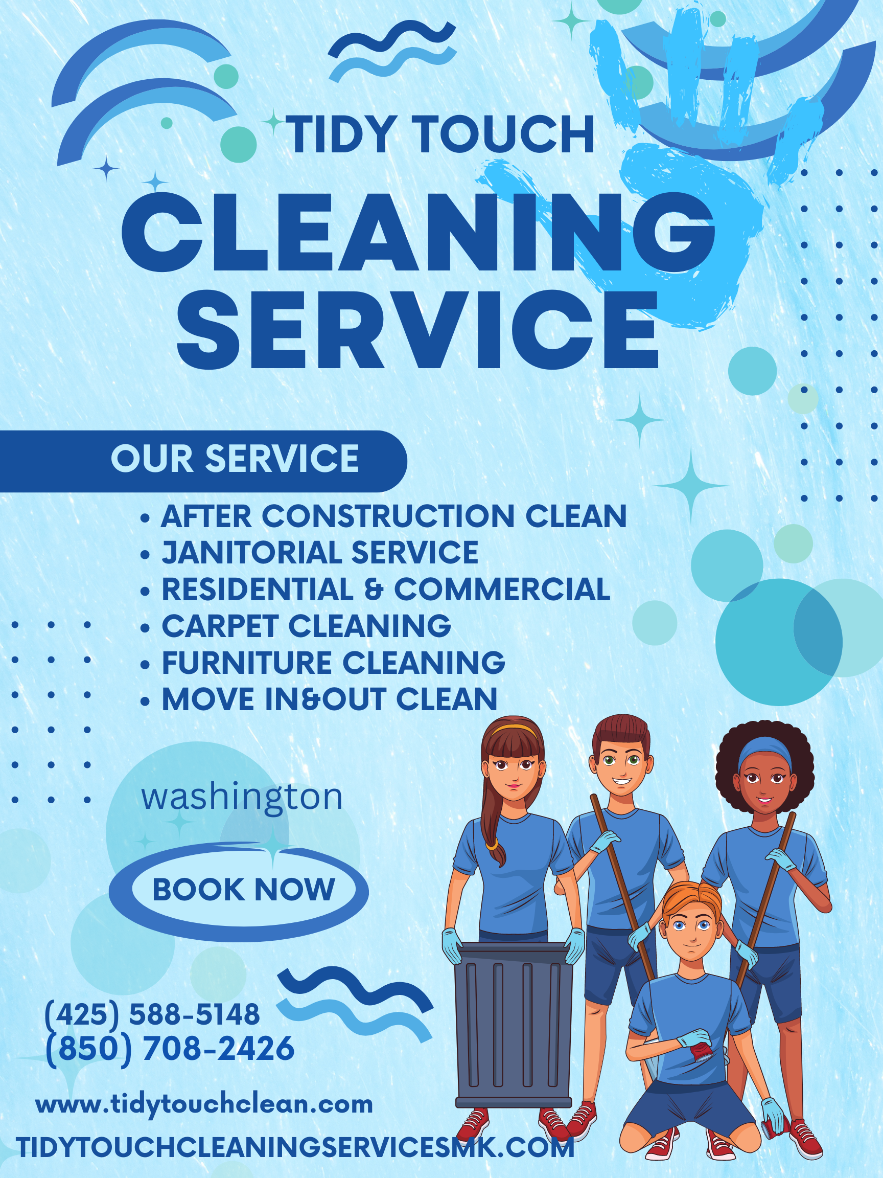 tidytouch cleaning services logo