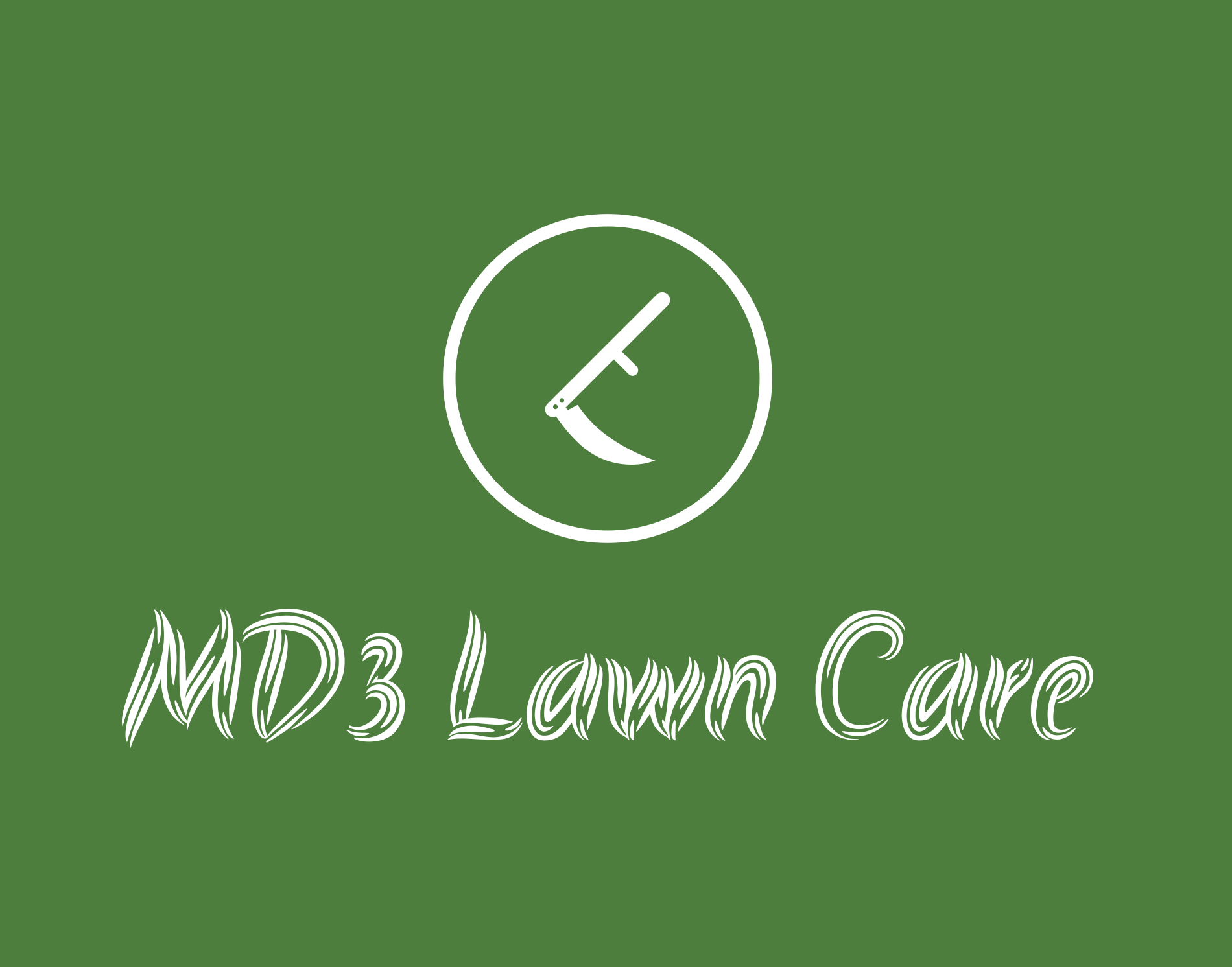 MD3 Lawn Care logo