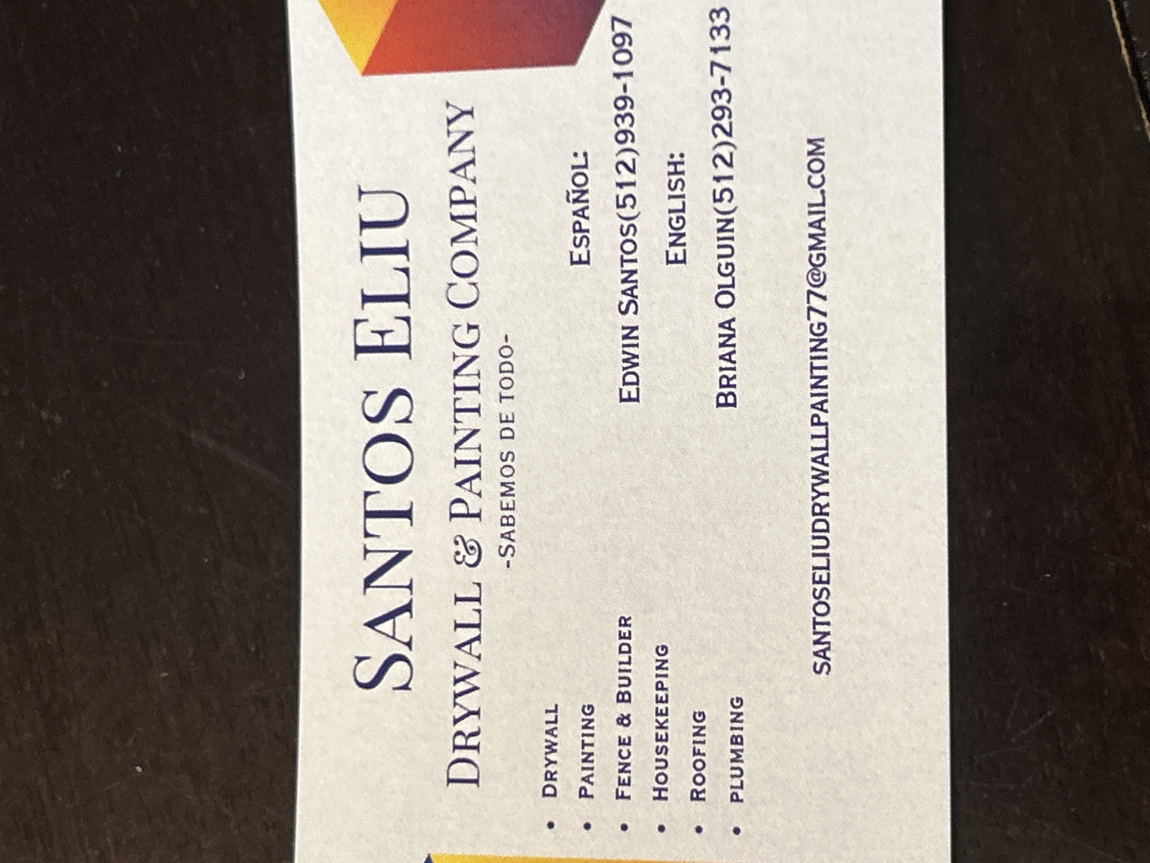 Santos eliu drywall & painting logo