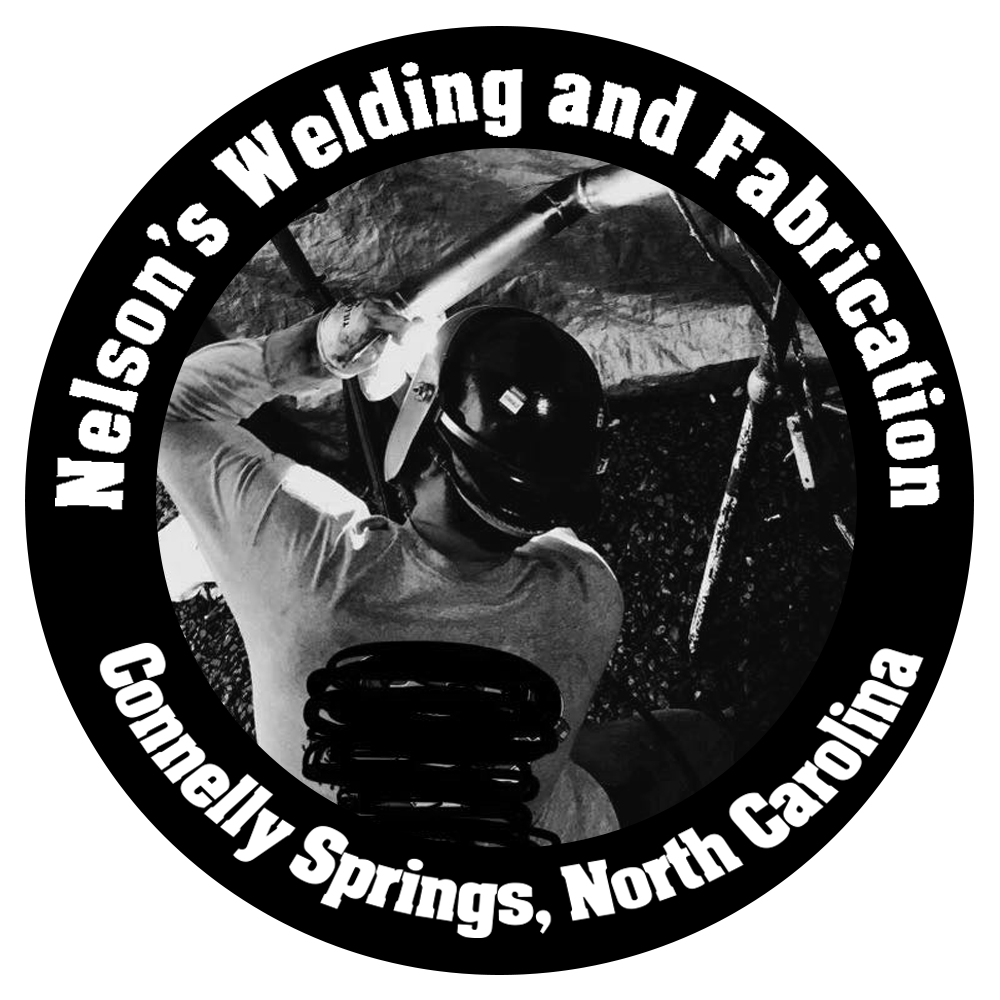 Nelson‘s garage door logo