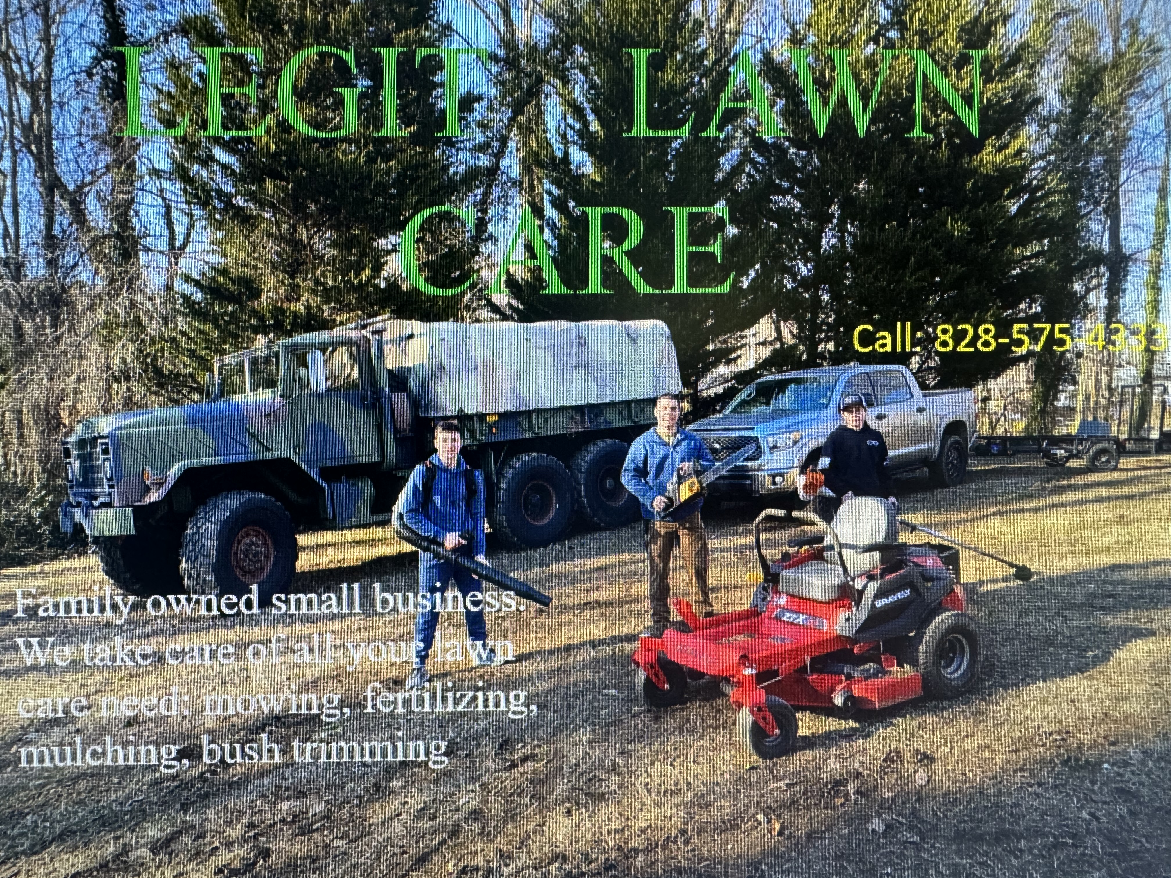 Legit Lawn Care logo