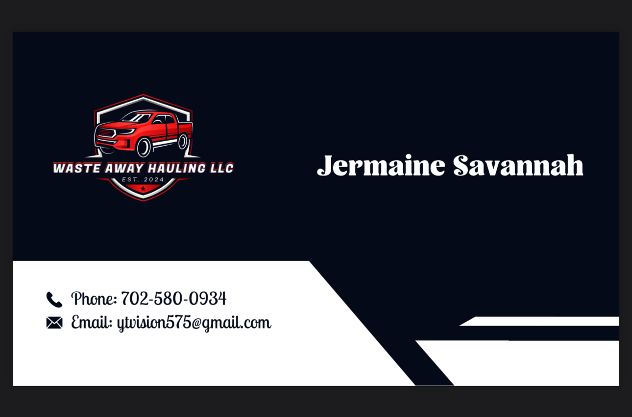 Waste Away Hauling logo