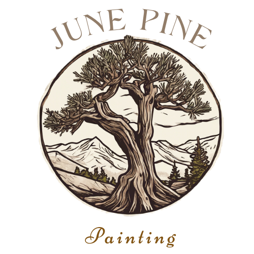 June Pine Painting logo
