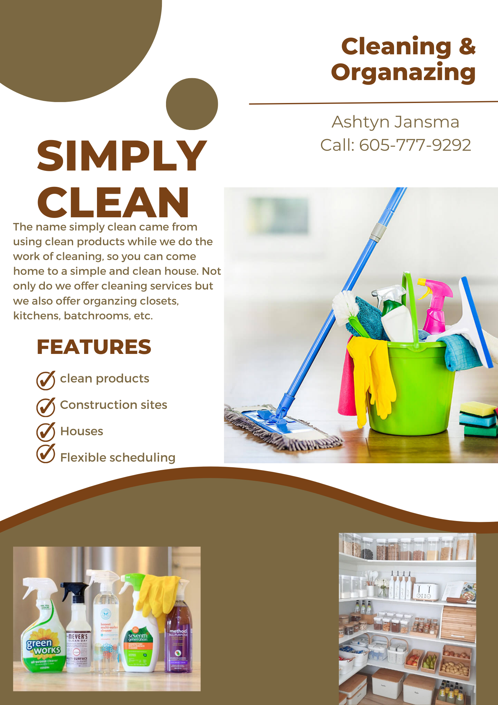 simply clean logo